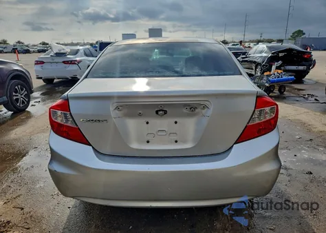 2012 Honda Civic Dx из США, поврежденный, VIN 2HGFB2F27CH515698